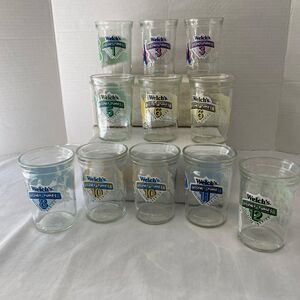 Welch’s Jelly Glasses Looney Tunes 1994 #1, 3(2), 5, 6(2), 8, 10(2), 11, 12